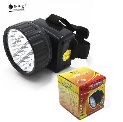 Linterna Minera Eco 3 Pilas AAA 12 Led