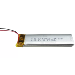 Batería Litio Polímero Auriculares Vincha Cámaras Drone Etc 3.7v 190mah