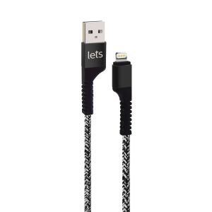 Cable Lion Iphone Usb 3,1 Textil C/Rapida