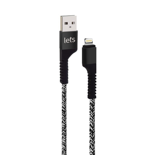 Cable Lion Iphone Usb 3,1 Textil C/Rapida