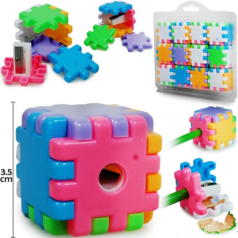 Sacapunta Armable Juguete Librería Por Unidad