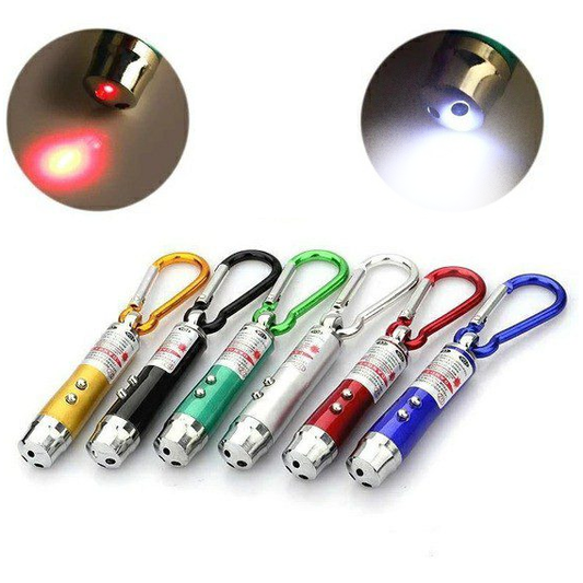 Puntero 2 En 1 – Laser +  2 Led Linterna