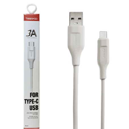 Cable Tranyoo 3A Carga Rapida Usb A Tipo C