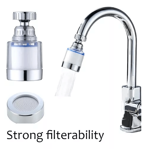 Filtro Purificador De Agua Canilla Multifiltros Para Pico Rosca Externa e Interna