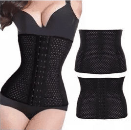 Faja Corset Reductora Abdomen Cintura Modeladora L/XL