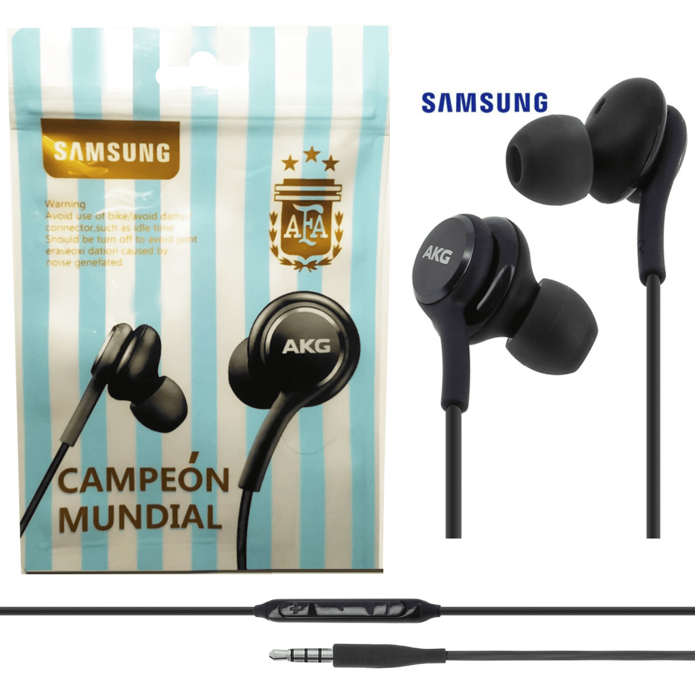 Auriculares Samsung Akg Selección Argentina En Bolsa