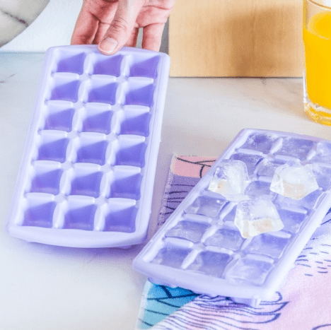Cubetera Pastel  18 Cubos 25.5X11X2.5 CM Color Lila