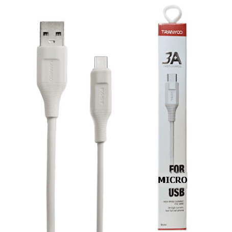 Cable Tranyoo 3A Carga Rapida Usb A Micro Usb