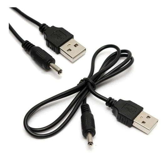 Cable De Alimentación Usb A Pin 3.5 (En Bolsa Samsung) Cámaras Parlantes Linternas, Etc