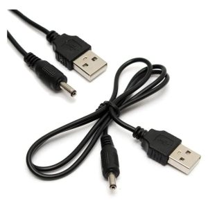 Cable De Alimentación Usb A Pin 3.5 (En Bolsa Samsung) Cámaras Parlantes Linternas, Etc