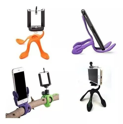 Tripode Adaptativo Flexbile  Soporte Selfie Celular Camaras