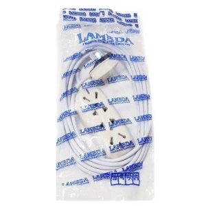 Zapatilla Oval Largo 3 metros Prolongador alargue , 4 Tomas 220V
