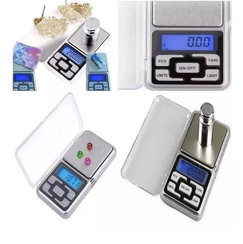 Balanza Gramera Digital Precisión 0.1g A 500g Joyero