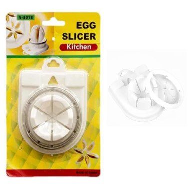Corta Huevo Cortador De Huevo En Triangulos (En Blister)