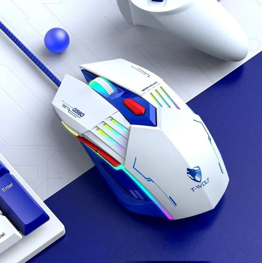 Mouse G 6 Botones Rgb 3200DPI Led En Caja