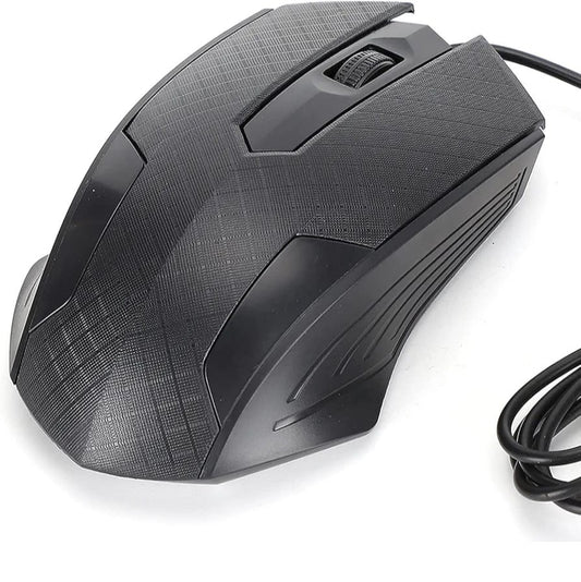 Mouse Gernie Q57 2400 Dpp Color Negro En caja Blanca Lisa