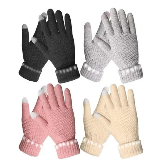 Guantes Magicos Reforzados Touch Para Celular Medianos Color Bordo