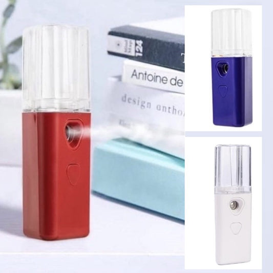 Humidificador Recargable Spray + Desinfectante  + Hidratador Humificador