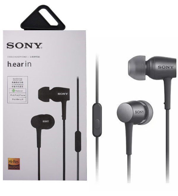 Auriculares Sony Ex In Ear Manos Libres Color Negro