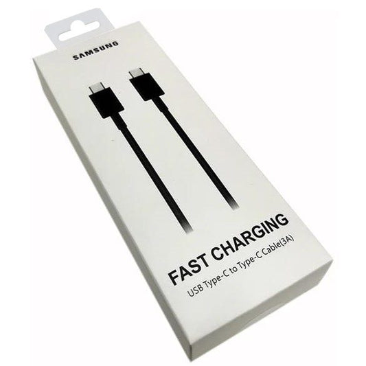 Cable Samsung Premium &#8220;Tipo C&#8221; a &#8220;Tipo C&#8221; Color Negro (Caja Blanca)