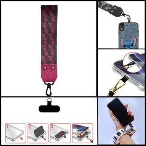 Colgante Universal De Mano Reforzada Para Celular/Llaves M5/D20 De 22 Cm X  4CM (Con Acople) Barbie