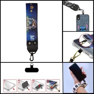 Colgante Universal De Mano Reforzada Para Celular/Llaves M5/D21 De 22 Cm X  4CM (Con Acople) Argentina