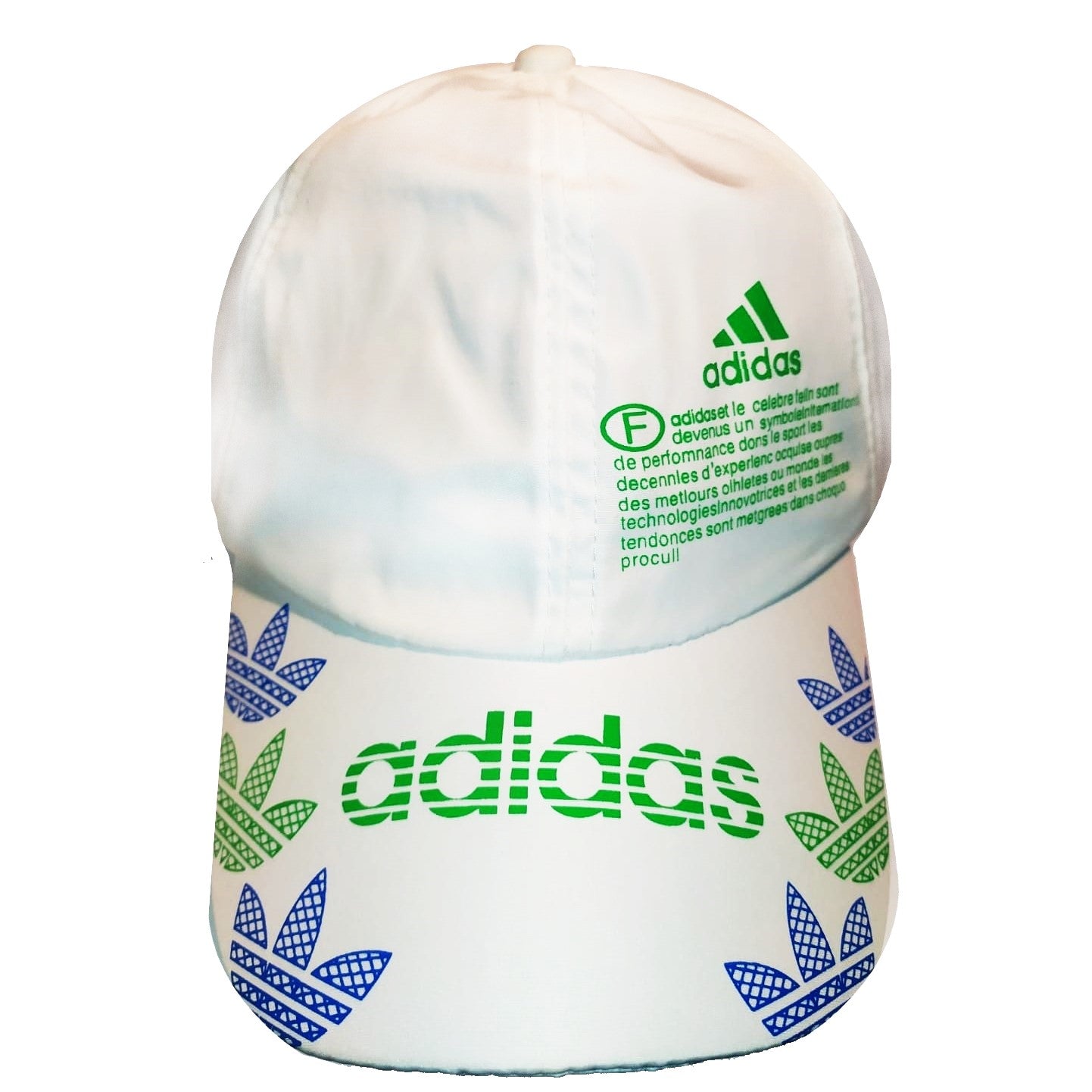 Gorra Con Visera Adidas Mod2 Color Blanco