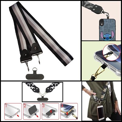 Colgante Universal Doble Metal M9/D17 DE 1 METRO 24X4CM (CON ACOPLE)  LINEA