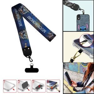 Colgante Universal De Celular/Llaves M5/D11 Tira De 1 Metro X4cm (Con Acople) Futbol Argentina