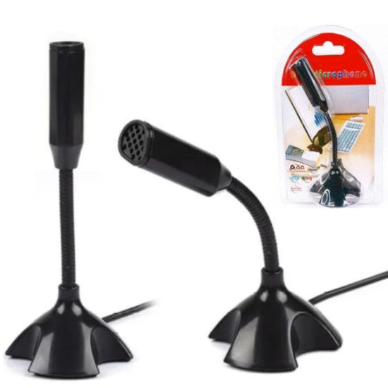 Microfono Pc 13X6Cm Salida Usb