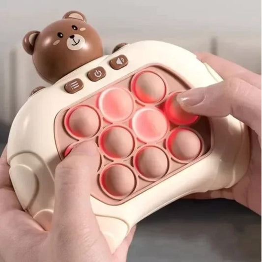 Pop It Juego Electrónico De Memoria Consola Con Luz Y Sonido Modelo Oso