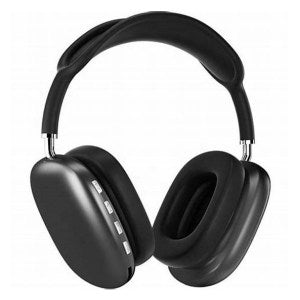 Auriculares Vincha P9 (4 Botones) Inalambrico Bluetooth C/Mic Fm Aux Micro Sd C/Mic Color Negro