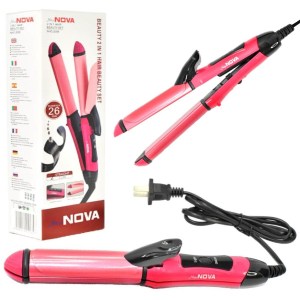 Planchita Buclera  En 1 Alisados Y Rulos Plancha Para Cabellos Mod:09 23Cm