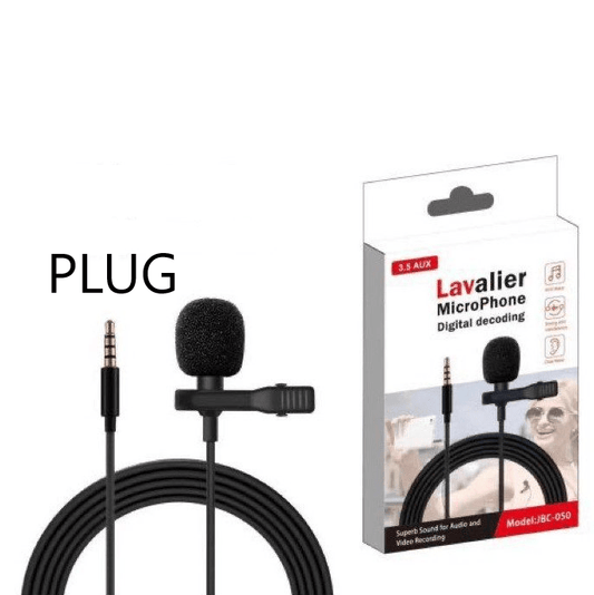 Micrófono Corbatero Entrada Plug 3.5mm &#8211; Pc Celular Otros