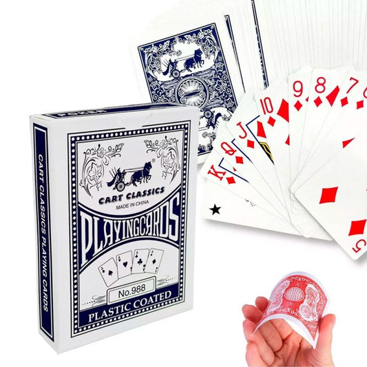 Juego De Cartas Mazo De Poker Naipes Plastificadas
