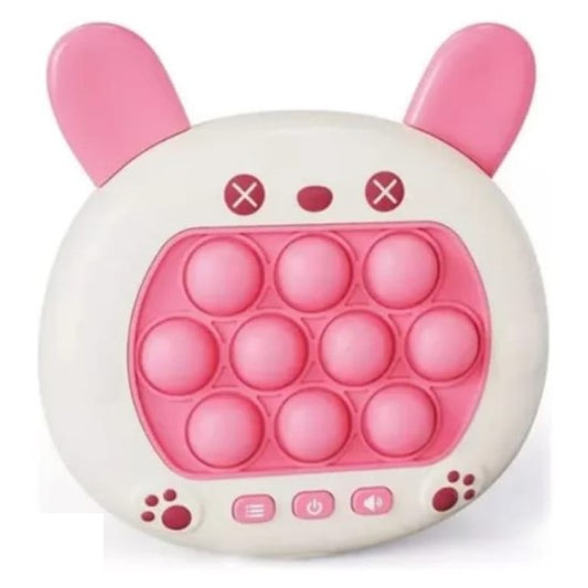 Pop It Juego Electrónico De Memoria Consola Con Luz Y Sonido Modelo Orejas Rosa
