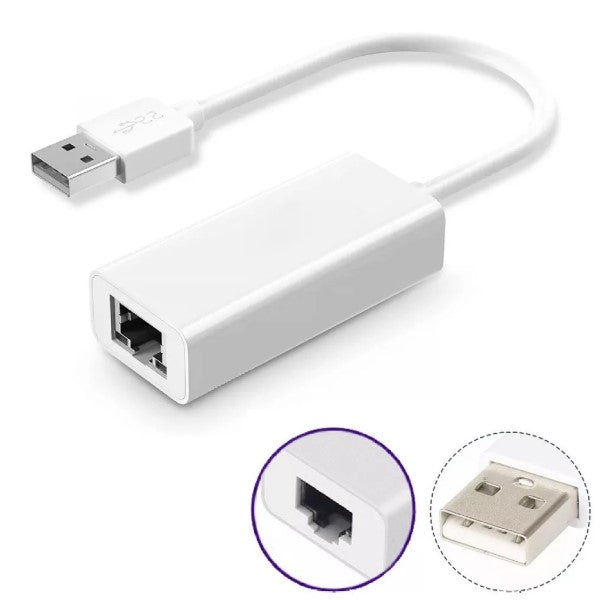 Adaptador Usb A Red Ethernet Rj45 2.0 Pc Notebook