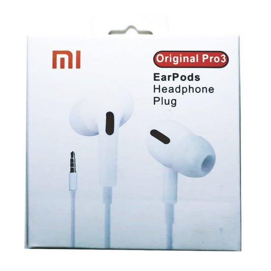 Auriculares Xiaomi PRO 3 Con Microfono Y Boton Jack