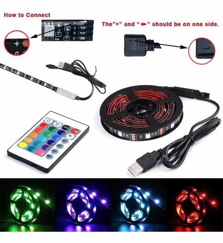 Promo Tira De Led Kit  5050 De 3 Metros Usb Tv Led Luces, Pc Y Otros