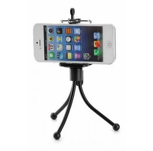 Tripode Patas Metal Flexible C/ Soporte Celular