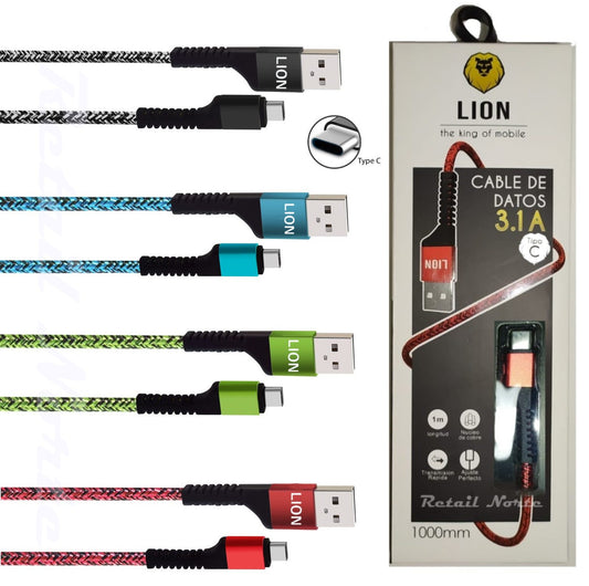 Cable Clasico Only Usb 3,1 Textil Usb A Micro C/Rapida Color Verde