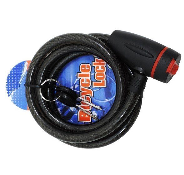 Candado Cadena Linga Lock Bici Moto 2 Llaves 12mm 1m