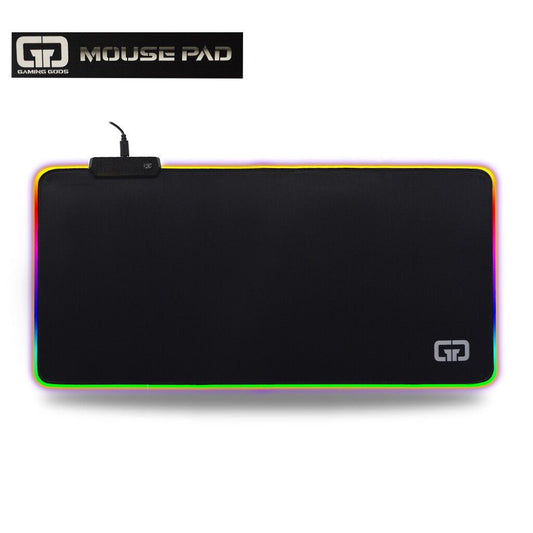 Mouse Pad Gamer Con Led Rgb 80x30cm