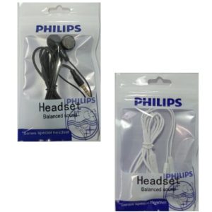 Auricular Philips Manos Libres Tradicional (En Bolsa) Color Blanco