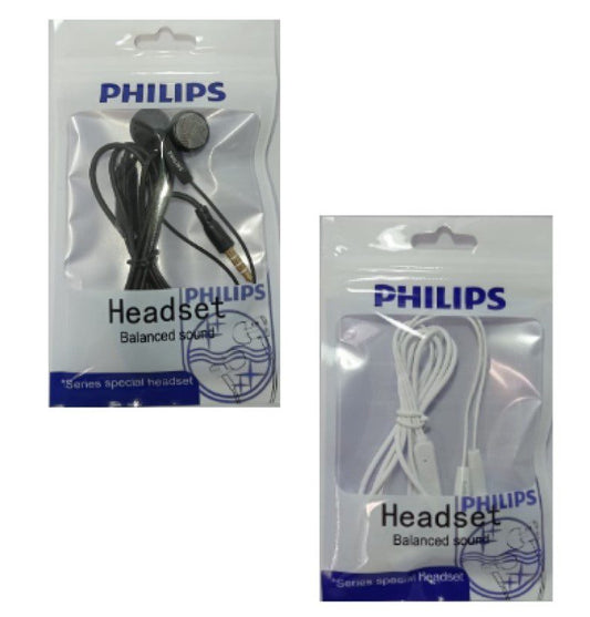 Auricular Philips Manos Libres Tradicional (En Bolsa) Color Blanco