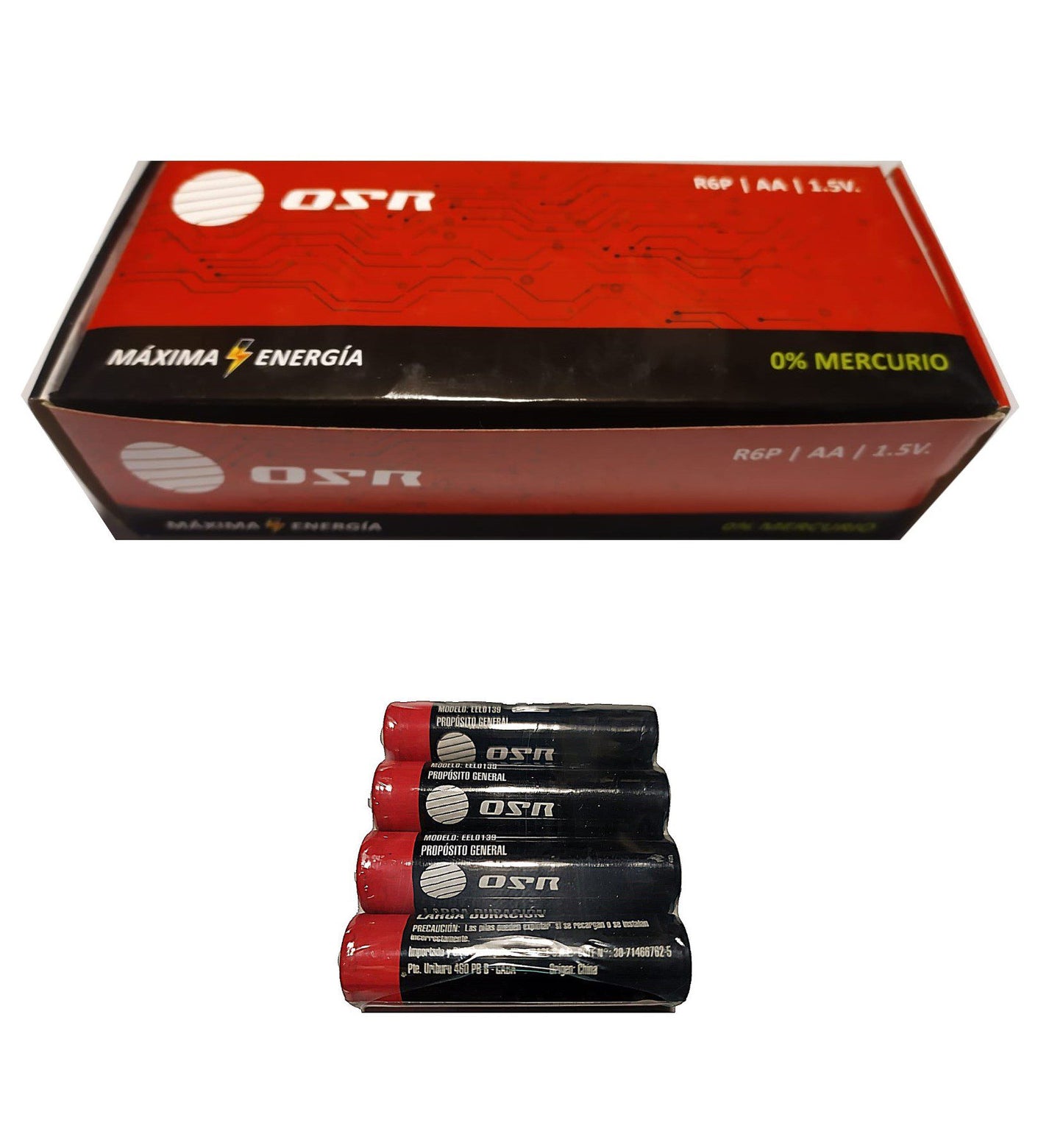 Pila AA Zinc Carbón Osr (Por Unidad)