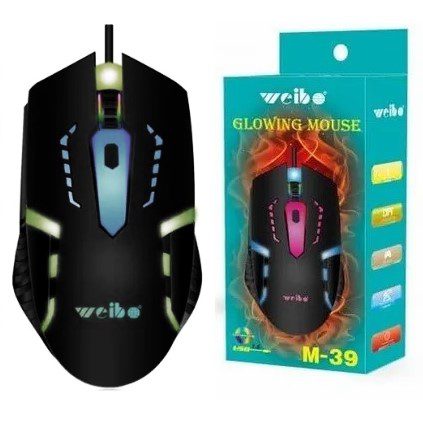 Mouse Gamer Weibo 3200 Dpi Gamer Iluminado Usb