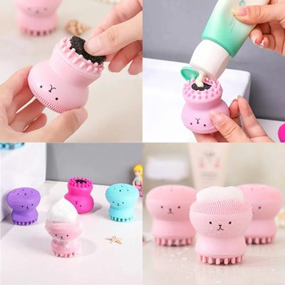 Limpiador Facial Exfoliante Masajeador Silicona Recargable