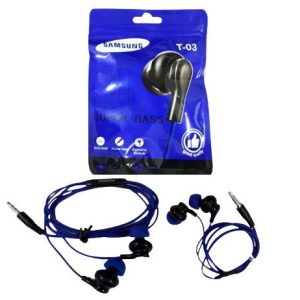 Auriculares Samsung Sport Reforzado Bolsa Azul