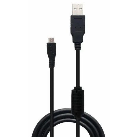 Cable Usb a Micro Usb V8 Filtro 1,5M Para Ps4 y Demas Electrónicos (En Bolsa)